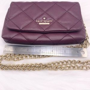 Kade Spade New York Small Crossbody Burgundy